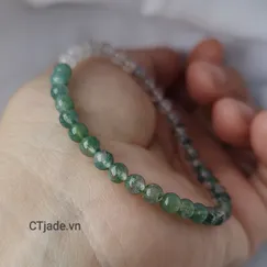 2508120 Vòng tay đá phong thủy dòng một phiên bản CTjade