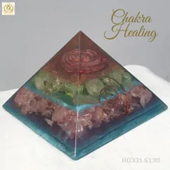 Kim Tự Tháp Orgonite Hoàng Kim H0331
