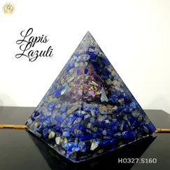 Mẫu H2004238 Kim Tự Tháp đá Lapis Lazuli 150mm Archangel Michael | Crystal Light
