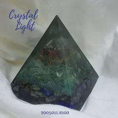 Orgonite Kim Tự Tháp Đá Thạch Anh | 2005011 | Crystal Light
