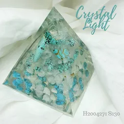 Mẫu Kim Tự Tháp Turquoise 120mm | 2002714 | Crystal Light