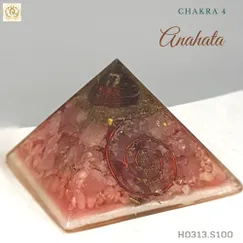 Kim Tự Tháp Giza | Orgonite Hoàng Kim | H0313 | Crystal Light