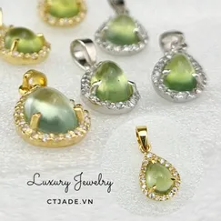 2404036 Mặt Ngọc Thạch đá thiên nhiên  | Trang sức cao cấp đá thiên nhiên CTjade