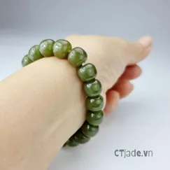 C2107099 Trang Sức Phong Thủy Vòng Ngọc Tân Cương Hòa Điền CTjade