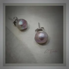 Mẫu 2305091 - Cặp bông tai ngọc trai thiên nhiên đẹp mê hồn!