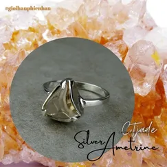 Nhẫn  Bạc Ametrine  20092003 |  Trang Sức Đá CTjade