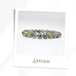 2110302 Vòng tay đá thiên nhiên Jasper Artgem, giới hạn phiên bản
