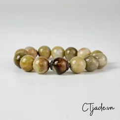 1908191 | Trang sức phong thủy hộ mệnh bình an CTjade vòng cẩm thạch thiên nhiên