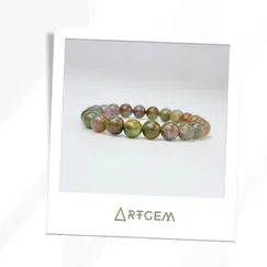 2110303 Vòng tay đá thiên nhiên Jasper Artgem, giới hạn phiên bản