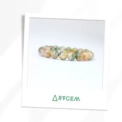 2110184 - Vòng tay đá thiên nhiên Jasper Artgem phiên bản giới hạn CTjade