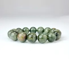 1809194 | Trang sức phong thủy hộ mệnh bình an & thịnh vượng, đá thạch anh tóc xanh thiên nhiên CTjade