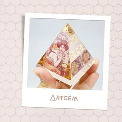 Mẫu P2110262 Kim Tự Tháp Đá Thiên nhiên Artgem