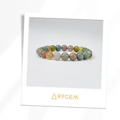 2110190 Vòng tay đá thiên nhiên 8ly trang sức phpng thủy hộ mệnh bình an CTjade