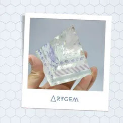 Mẫu P2110254 Kim Tự Tháp Đá Thiên nhiên Artgem