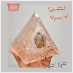 Mẫu 2210304 Kim tự tháp phong thủy, kim tự tháp năng lượng Crystal Light, Orgonite Crystal Light
