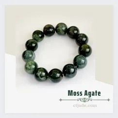 L2107294 | Trang Sức Phong Thủy Hộ Thân Bình An | Vòng Tay Băng Ngọc Tủy CTjade