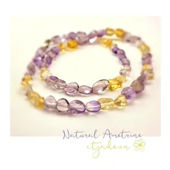 Mẫu 2302113 | Trang sức phong thủy hộ mệnh vòng cổ Ametrine | CTjade