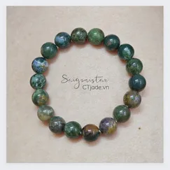 2303111 -  Trang sức đá phong thủy hộ mệnh bình an, vòng chuỗi tay đá thiên nhiên Saigonistar - CTjade