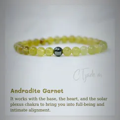 Mẫu 1923022 Trang sức phong thủy hộ mệnh bình an CTjade vòng tay đá Garnet thiên nhiên