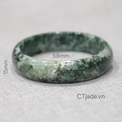 Vòng Ngọc Lục Yên 240912 Triễn lãm online đá lục yên tại CTjade.vn