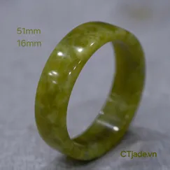 Vòng Ngọc Serpentine Lục Yên 2409124 Triễn lãm online đá lục yên tại CTjade.
