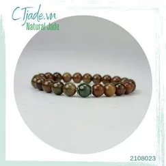 2108023 Trang sức phong thủy hộ mệnh bình an CTjade vòng cẩm thạch thiên nhiên