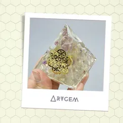 Mẫu P2110251 Kim Tự Tháp Đá Thiên nhiên Artgem