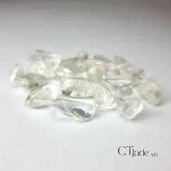 50 Viên Tinh thể đá thạch anh trắng vụn CTjade Mẫu 2106204