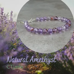 Vòng Tay Đá Amethyst | Mẫu 20090904 | Trang Sức Cao Cấp Thương Hiệu Việt CTjade
