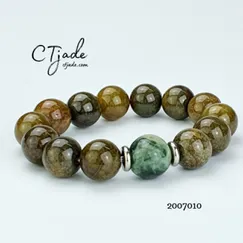 Mẫu Vòng Tay Đá Cẩm Thạch 14ly | 2007010 | Trang sức cao cấp thương hiệu Việt CTjade