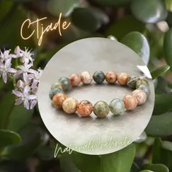 Đá Ocean Jasper 10ly |Mẫu  20080807 | Trang sức cao cấp thương hiệu Việt CTjade