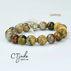 Vòng Tay Đá Ocean Jasper 10ly | Mẫu 1906239 | Trang sức cao cấp thương hiệu Việt CTjade