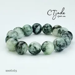 Mẫu Vòng Tay Đá Cẩm Thạch 14ly | T2006163 | Trang sức cao cấp thương hiệu Việt CTjade