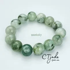 Mẫu Vòng Tay  Đá  Cẩm Thạch 14ly | T2006167 | Trang sức cao cấp thương hiệu Việt CTjade