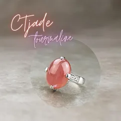 Nhẫn Bạc đá Tourmaline  20080709 | Trang sức cao cấp đá thiên nhiên CTjade