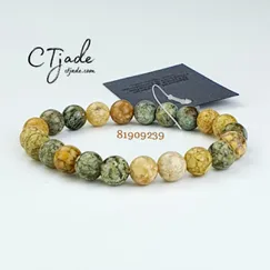 Vòng Tay Đá Ocean Jasper 8ly | Mẫu 819092392 | Trang sức cao cấp thương hiệu Việt CTjade