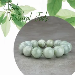 Mẫu Vòng Tay Đá Cẩm Thạch 14ly | 20091110 | Trang sức cao cấp thương hiệu Việt CTjade