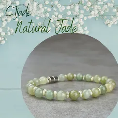 Mẫu Vòng Tay Đá Cẩm Thạch 4ly | 20091111 | Trang sức cao cấp thương hiệu Việt CTjade