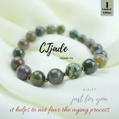 Mẫu 1911073 Vòng tay đá thiên nhiên, trang sức đá phong thủy CTjade