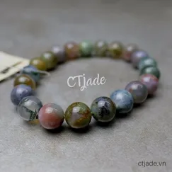CTjade Phiên Bản Giới Hạn | Đá Moss Agate Thiên Nhiên 8ly | Mẫu 1911082