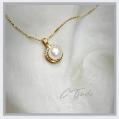 Mẫu 2305099 - Mặt dây chuyền ngọc trai thiên nhiên CTjade
