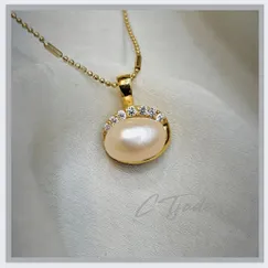 Mẫu 2305098 - Mặt dây chuyền ngọc trai thiên nhiên CTjade