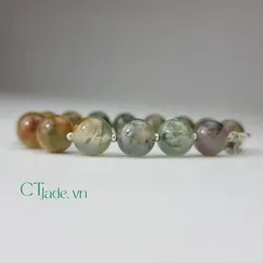 Mẫu 2106260 | Vòng Tay Ngọc Băng Tảo CTjade Vòng Tay Moss Agate  #1phienban