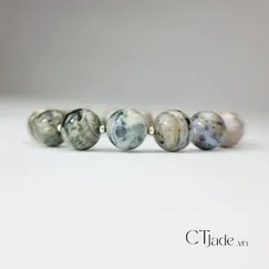 Mẫu 2106202 Trang Sức Phong Thủy Họ Mệnh Vòng Tay Đá Jasper CTjade
