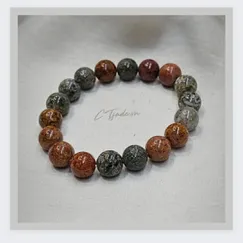 Mẫu 20111408 Trang Sức Phong Thủy Hộ Mệnh | Vòng Tay Đá Ocean Jasper, CTjade