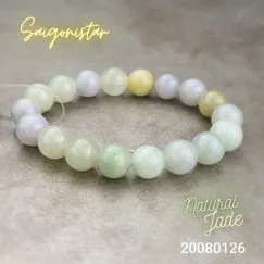 Mẫu Saigonistar | 20080126 | Vòng tay đá cẩm thạch thiên nhiên miến điện