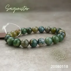 20080118 | Vòng Tay Đá Thiên Nhiên India Agate Saigonistar | CTjade