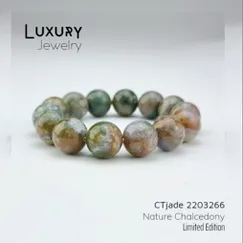 Mẫu 2203266 - Trang sức cao cấp thương hiệu Việt, vòng tay đá Jasper Madagasca CTjade.vn