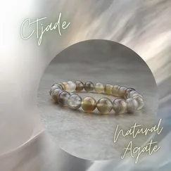 Mẫu 20080720 | Vòng Tay Đá Mã Não Agate | CTjade