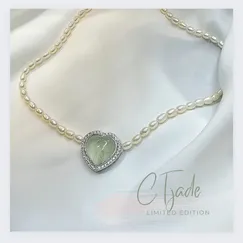 2306231 Trang sức của tình yêu, vòng cổ ngọc trai CTjade